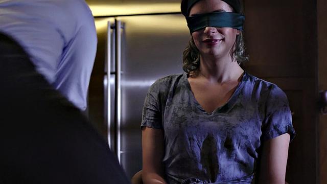 Tattooed TS barebacked and rimmed in ice cream pleasure.