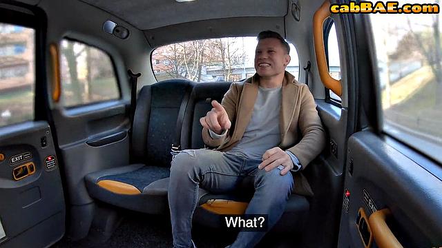 Skinny cab driver pussybanged