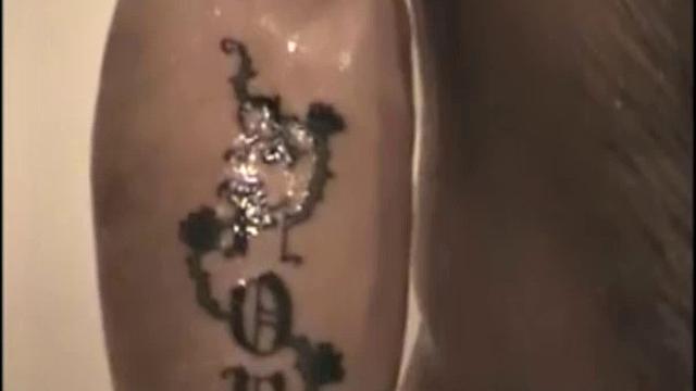 After stripping naked, Cory settles down for a cock servicing.