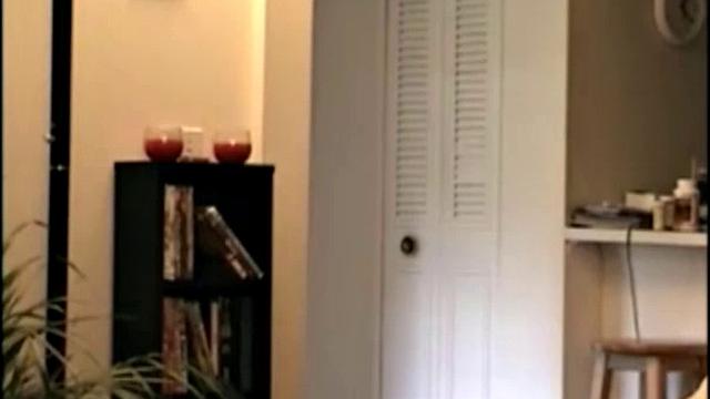 After stripping naked, Cory settles down for a cock servicing.