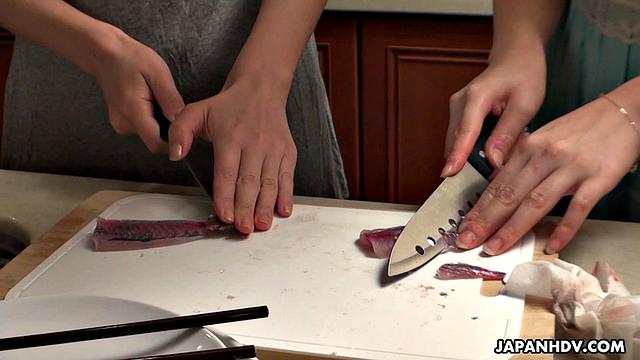 Nonoka Kaede and Sena Sakura are in a foursome