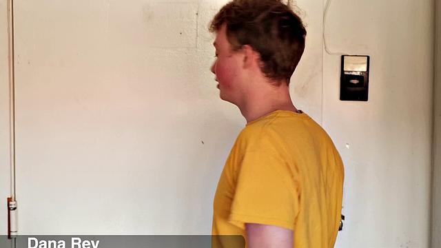 A young dude's cock for Dana Rey's ass