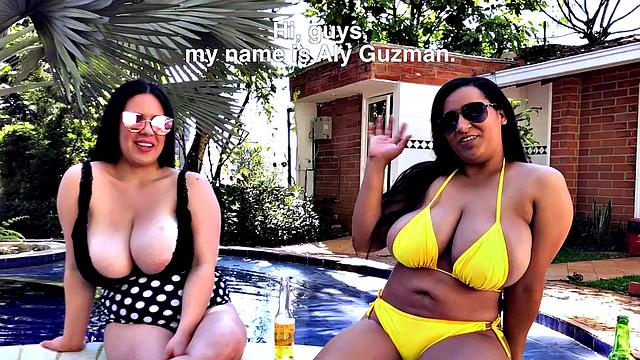 Aly Guzman & Sofia Santana: Tit Chat