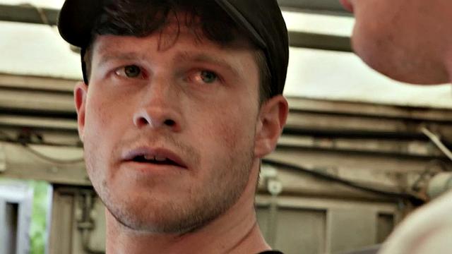 Straight worker rimmed and by gay colleague