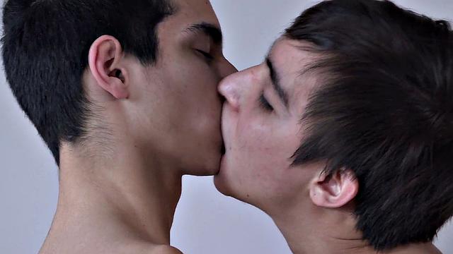 Slim Latino blows before bareback in doggy for cum