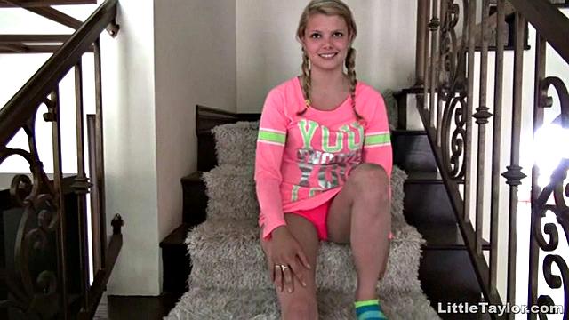 Little being naughty in her house, check it out!