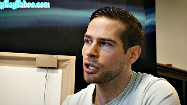 Barebacked stepbrother cums in anal while home alone