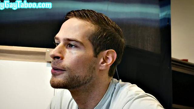 Barebacked stepbrother cums in anal while home alone