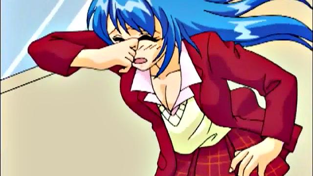 POV hardcore for hot busty blue teen