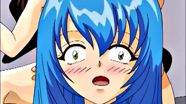 POV hardcore for hot busty blue teen