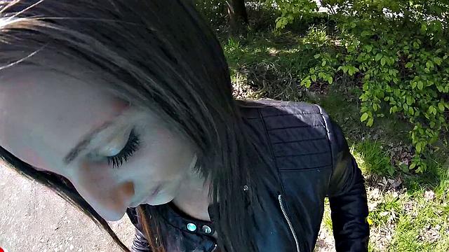 Single White Female Fucks a Big Cock