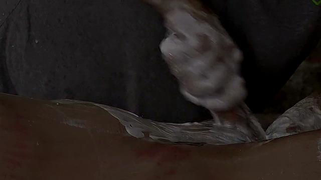 Гладкие и накачанные до мощного финиша - Даррен Кросс и Себастьян Кейн