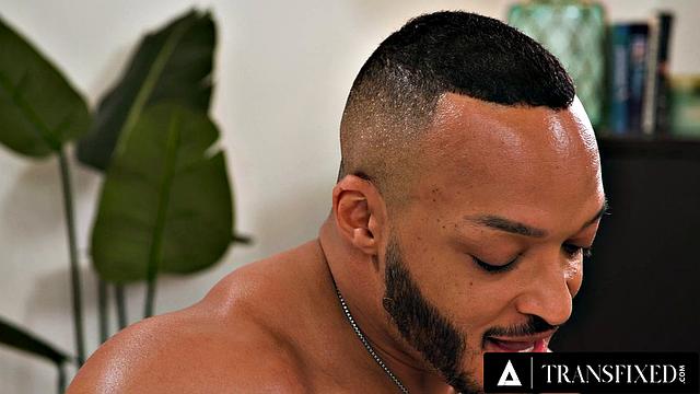 TRANSFIXED - Busty Trans Goddess Nadia Love Came Over For Anal Sex