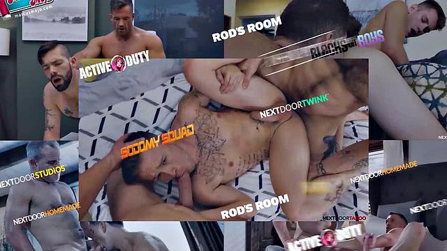 Twink Smashed By Hot Tatted Stranger - NextDoorRaw