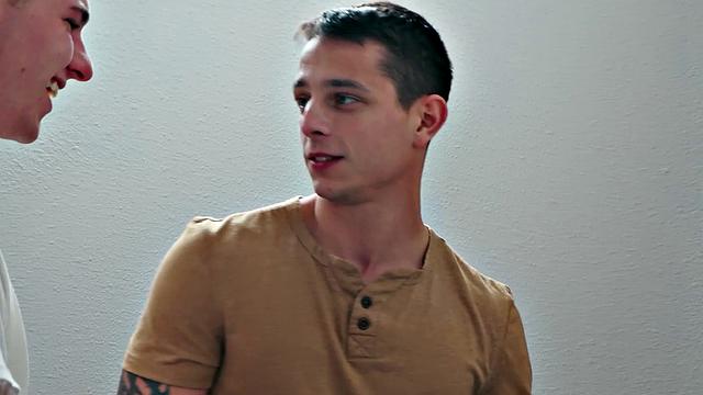 Twink Smashed By Hot Tatted Stranger - NextDoorRaw