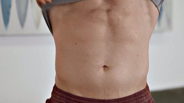 Amateur jock wanks cock till load in solo pleasure