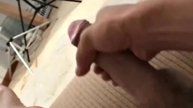 While working out with weights at home, Christian decides to jack off. This dark and smooth young man gets off on pumping his hard cock until it's ready to explode.