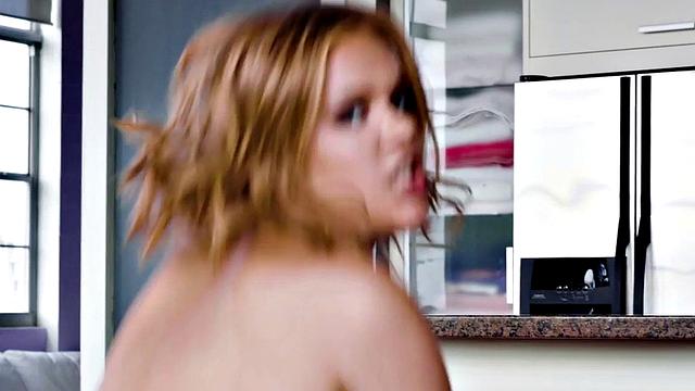 First time for porn babe rides cock with hairy pussy