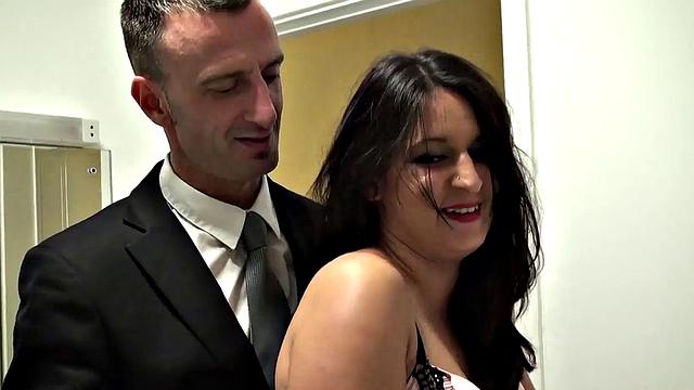 SPASCALSSUBSLUTS - Anally slammed Sophie Garcia gets facial