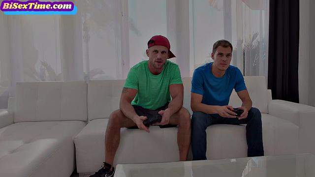 Horny 21yo babe cockriding in 3some