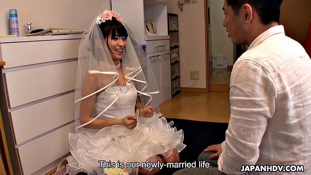 Ruri Narumiya rides and sucks a cock as a prize