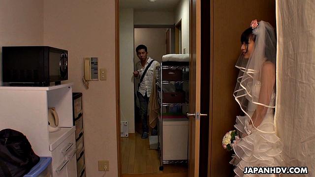 Ruri Narumiya rides and sucks a cock as a prize