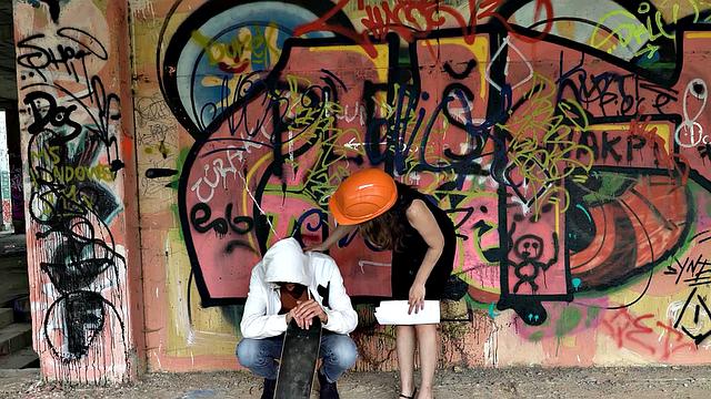 ginger g трахается на природе и стебёт свой лохматый лес