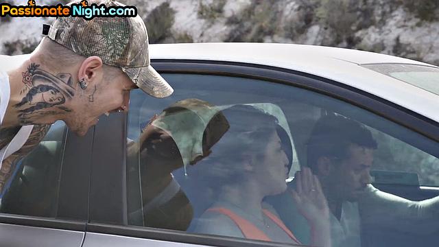 Horny inked cutie pussyfucked