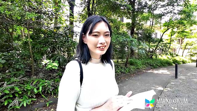 Introducing Mariko Koizumi: A Cute College Babe With Natural Tits