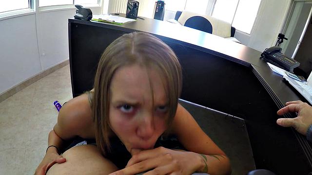 LOAN4K. Girl is restrained so creditor lures her into penetration