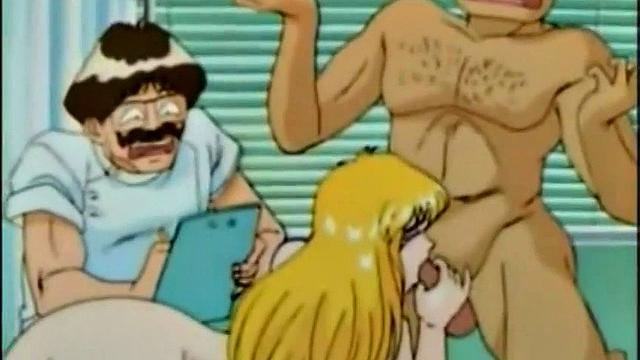 Impotent Cartoon Character Becomes Slave For Nurse