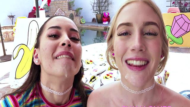 Tongue Tied With Emma And Aria