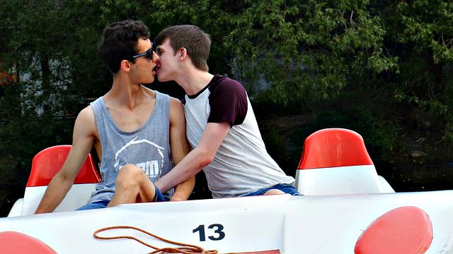 Alan Caine and Taylor Mason