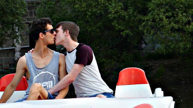 Alan Caine and Taylor Mason