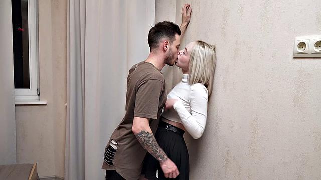 Eva Barbie inked up and pounded hard in a wild threesome