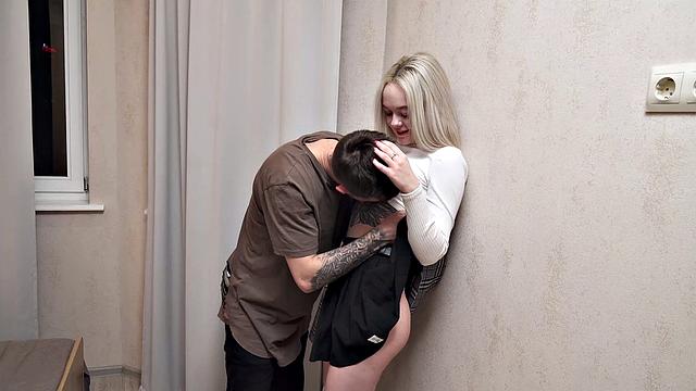 Eva Barbie inked up and pounded hard in a wild threesome