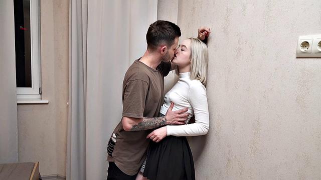 Eva Barbie inked up and pounded hard in a wild threesome