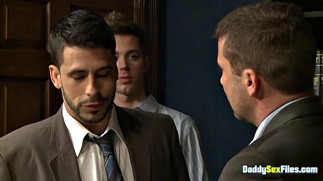 An Orgy In The Dean's Office - Kyler Ash, Ray Han, Seth Roberts &amp;amp; Trevor Knight