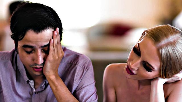 MODERN-DAY SINS - Petite Tutor Emma Starletto Gets RAW By Delivery Guy During Cram Session