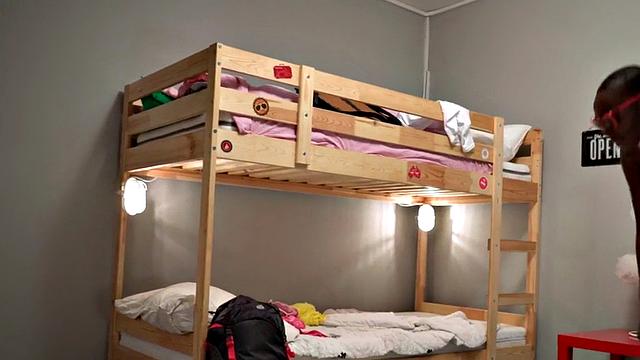 Big Booty Pussylicked Ebony Babe Banged by Her Roomie