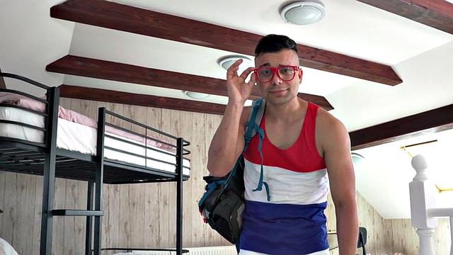 Inked hostel MILF gets cuntsmashed by lucky backpacker