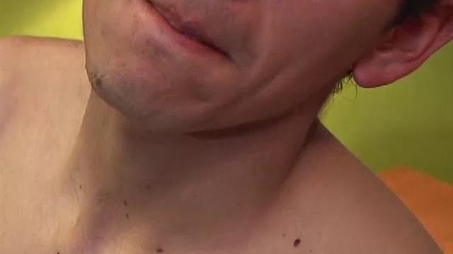 Skinny Latino Damian takes us to his bedroom to watch him jerk off. There, the clothes strip off and the big uncut cock gets hard, before this naked and horny young man begins stroking with drtermination.