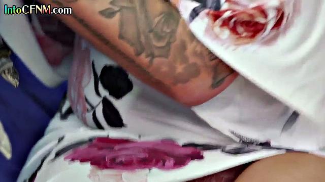 Cockhungry babes jerking off BBC