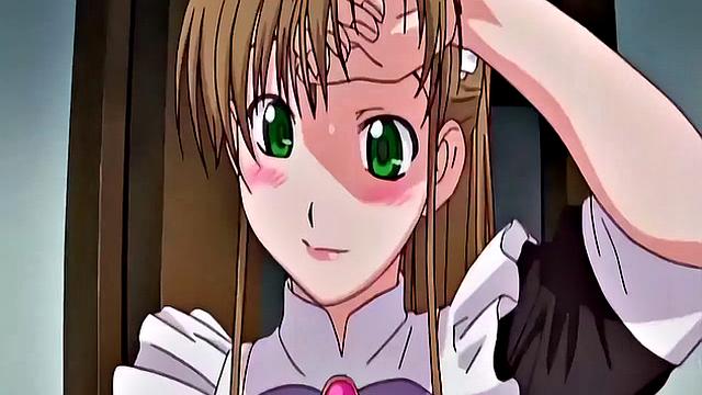 Начальник застал взрослую горничную за мастурбацией и связал её для секса.