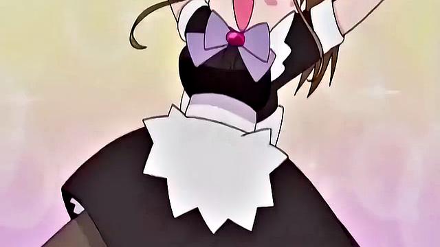 Japanese maid caught masturbating