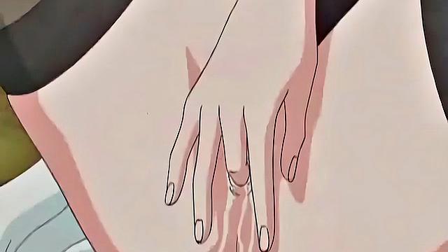 Japanese maid caught masturbating