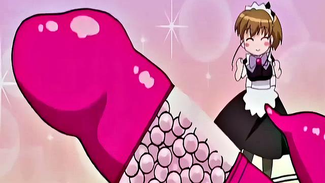 Japanese maid caught masturbating