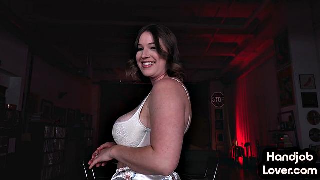 Booty sweet bae tugging cock with her BFF