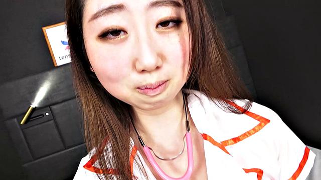Ai Okamoto is our nursing student in a nurse uniform