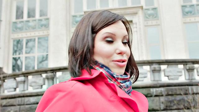 Anal BBC slut penetrated in doggystyle in POV